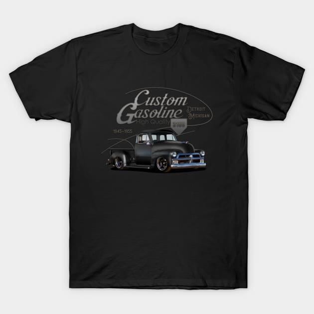 Chevy Custom Pickup T-Shirt by hardtbonez